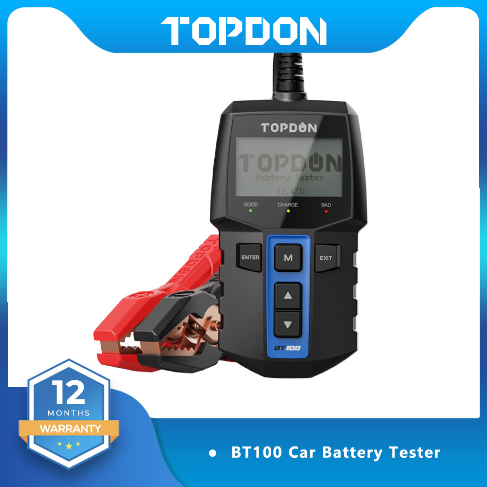 Topdon Tc001 Thermal Camera - TOPDON BT100 12V Auto Batterie Tester