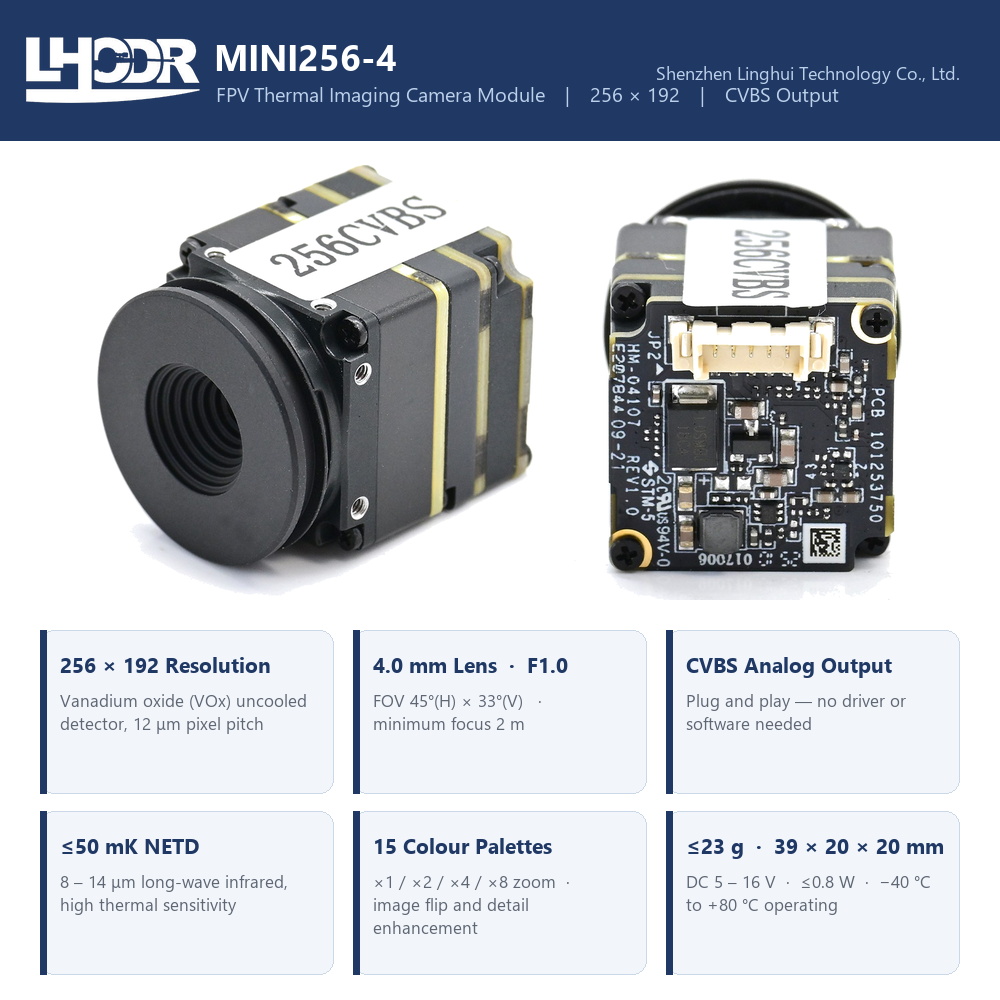 Wärmebildkamera-Modul für FPV- – Thermal Module 640X512 Core Bewertung und Preis