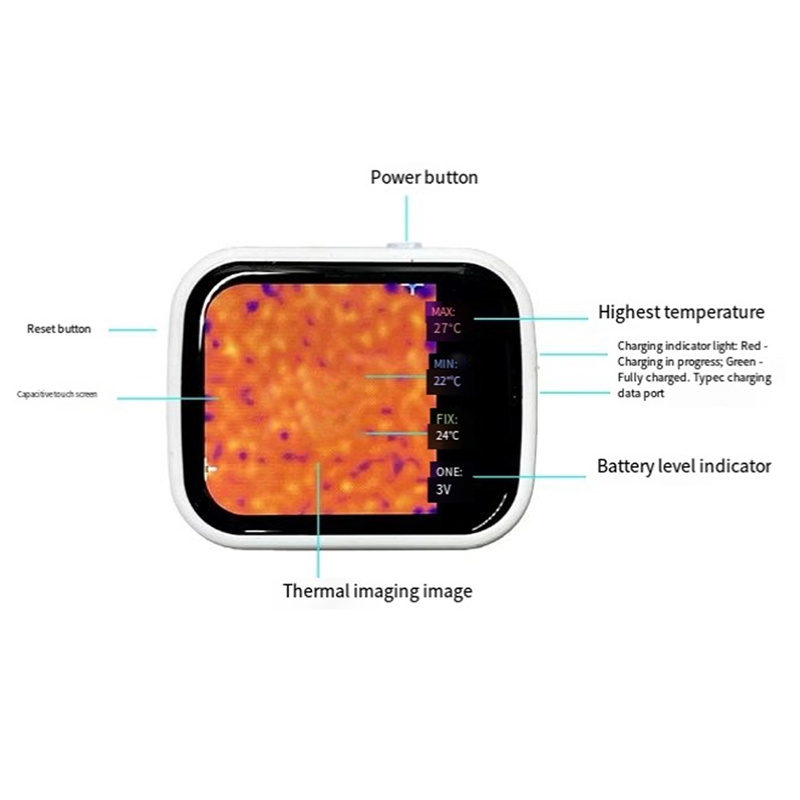 B62B Mini-Taschen-Wärmebildkam – Underfloor Heating Thermal Detector Bewertung und Preis